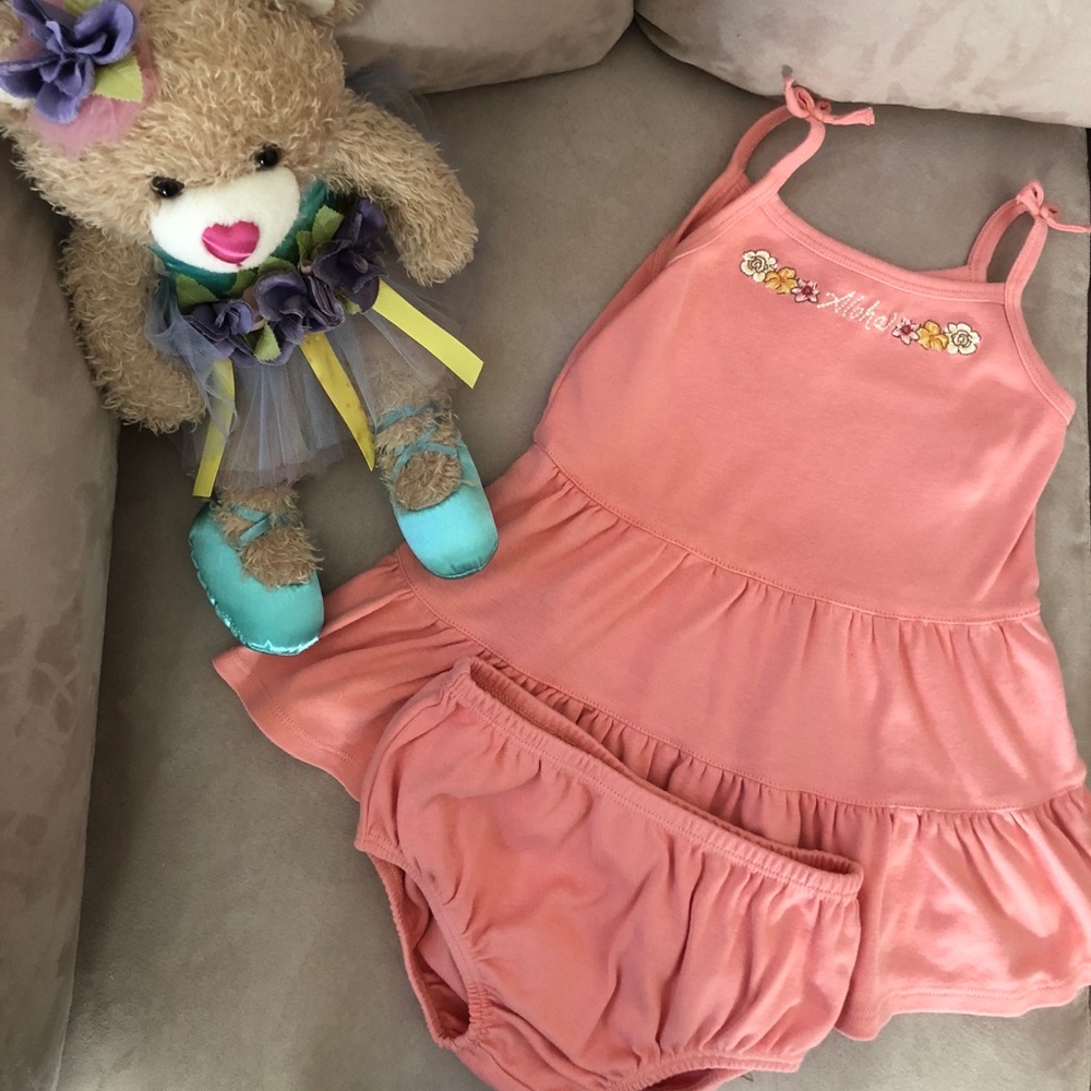 Gymboree Aloha Two Piece Dress Set 6-12 Months